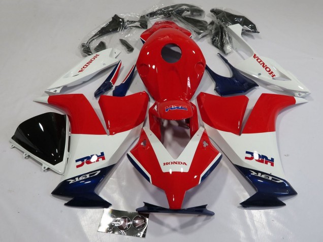 Blanc Rouge Bleu Foncé HRC Carénage Moto Honda CBR1000RR 2012-2016