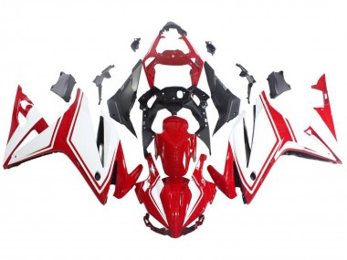 Blanc Rouge Carénage Moto Honda CBR500R 2016-2018 Pas Chère
