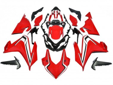 Rouge Blanc Noir Kits Carénages Moto Honda CBR500R 2019-2021 Pas Chère