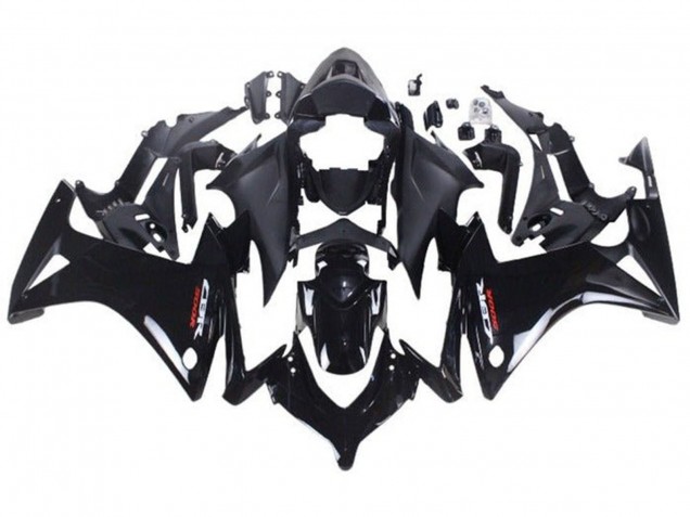 Noir Brillant Carénage Moto Honda CBR500R 2019-2021