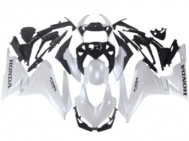 Blanc Carénage Moto Honda CBR500R 2019-2021 Pas Chère