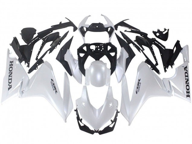 Blanc Carénage Moto Honda CBR500R 2019-2021