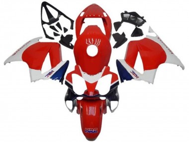 Blanc Rouge Bleu HRC Carénage Moto Honda VFR 800 2002-2013 Pas Chère