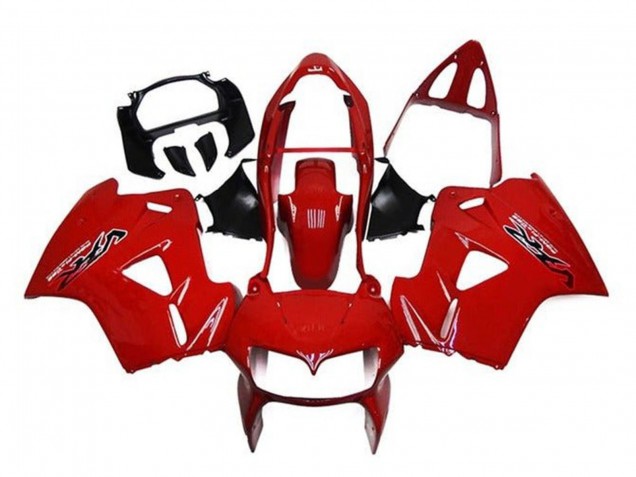 Rouge Noir Blanc Carénage Moto Honda VFR 800 2002-2013