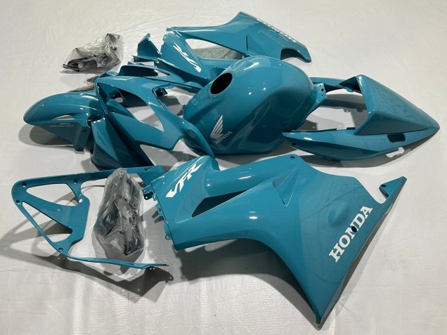 Bleu Sarcelle Carénage Moto Honda VFR 800 2002-2013