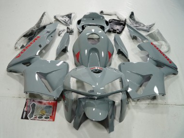 Nardo Gris Rouge Carénage Moto Honda CBR600RR 2005-2006 Pas Chère