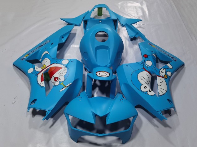 Bleu Clair Doraemon Carénage Moto Honda CBR600RR 2013-2023