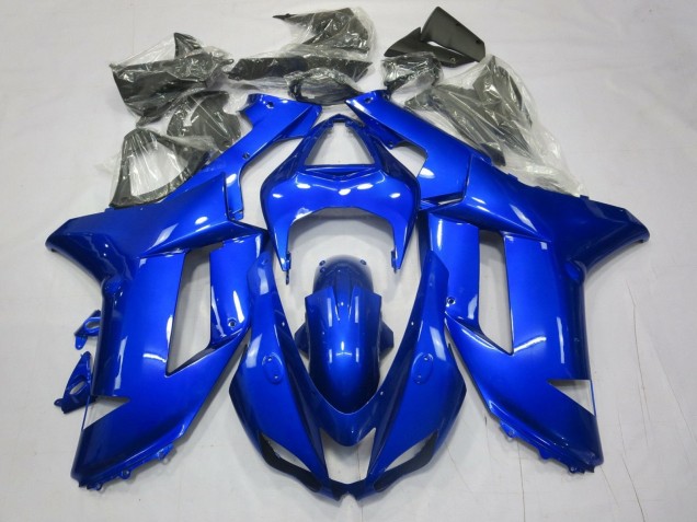 Bleu Carénage Moto Kawasaki ZX6R 2007-2008