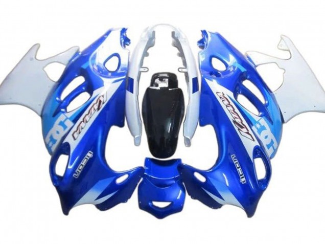 Blanc Bleu DC Carénage Moto Suzuki GSX600F/GSX750F 2004-2006