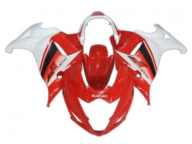 Rouge Blanc Noir Carénage Moto Suzuki GSX650F 2008-2013