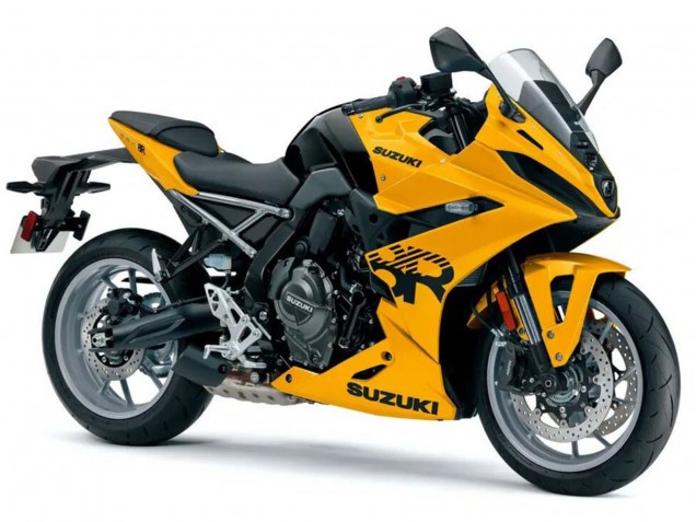 Jaune Carénage Moto Suzuki GSX8R 2024-2025