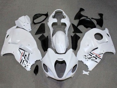 Blanc Carénage Moto Suzuki GSXR 1300 Hayabusa 1996-2007 Pas Chère