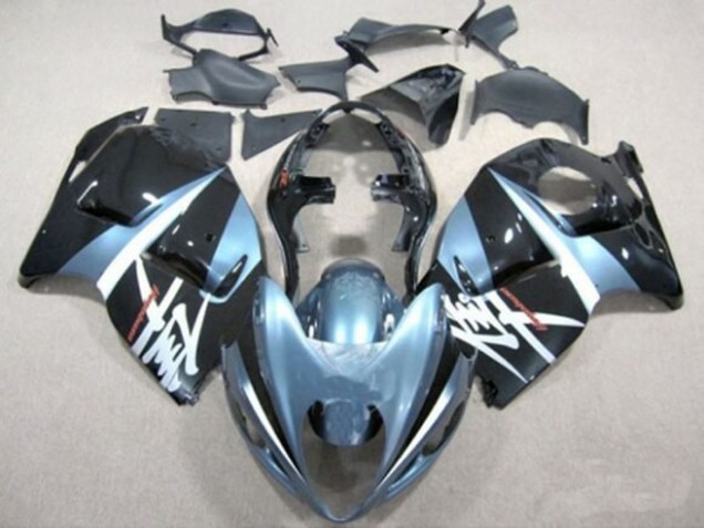 Bleu Clair Bleu Foncé Blanc Noir Carénage Moto Suzuki GSXR 1300 Hayabusa 1996-2007