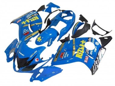 Carénages Moto Suzuki GSXR 1300 Hayabusa 2008-2020 - Bleu Or Rizla Pas Chère