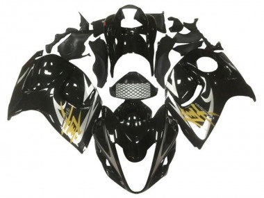 Carénages Moto Suzuki GSXR 1300 Hayabusa 2008-2020 - Noir Brillant Argent Or Pas Chère