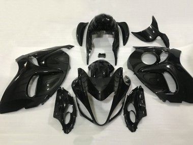 Carénages Moto Suzuki GSXR 1300 Hayabusa 2008-2020 - Noir Brillant Pas Chère