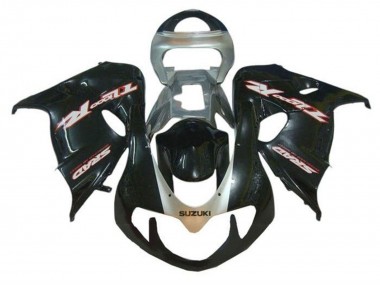 Noir Brillant Gris Carénage Moto Suzuki TL1000R 1998-2003 Pas Chère