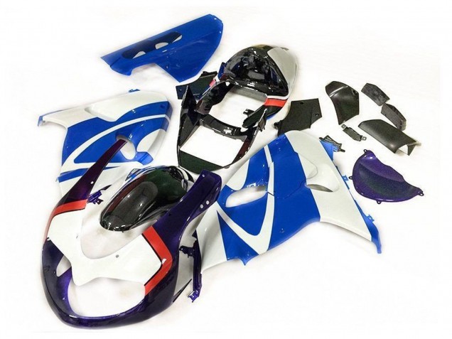 Blanc Bleu Noir Rouge Carénage Moto Suzuki TL1000R 1998-2003