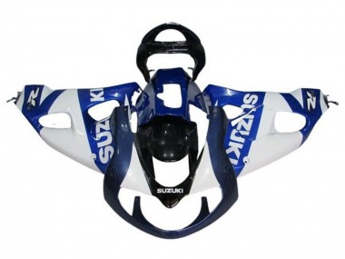 Blanc Bleu Noir Carénage Moto Suzuki TL1000R 1998-2003 Pas Chère
