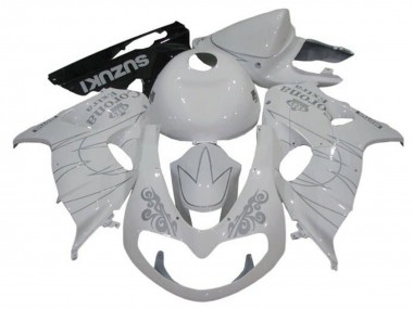 Blanc Argent Corona Carénage Moto Suzuki TL1000R 1998-2003 Pas Chère