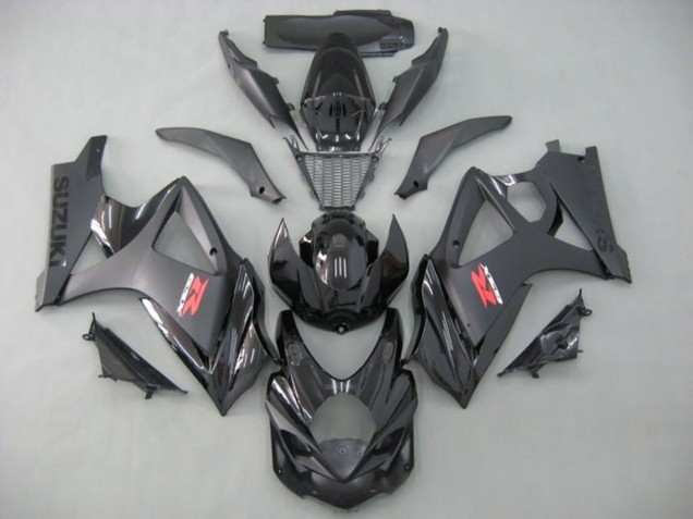 Noir Brillant Noir Mat Rouge Blanc Carénage Moto Suzuki GSXR 1000 2005-2006