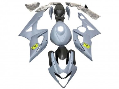 Gris Mat Noir Jaune Carénage Moto Suzuki GSXR 1000 2005-2006 Pas Chère
