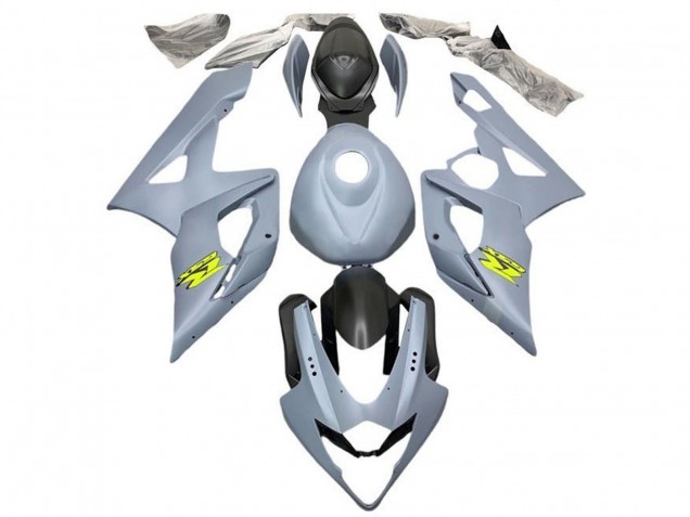 Gris Mat Noir Jaune Carénage Moto Suzuki GSXR 1000 2005-2006