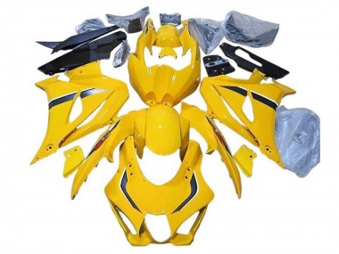 Jaune Carénage Moto Suzuki GSXR1000 2017-2024 Pas Chère