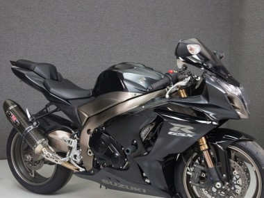Noir Noir Mat Argent Mat Carénage Moto Suzuki GSXR 1000 2009-2016 Pas Chère