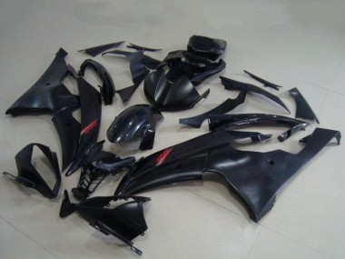 Noir Brillant Noir Mat Carénage Moto Yamaha YZF R6 2008-2016 Pas Chère