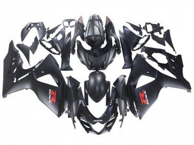 Noir Mat Rouge Blanc Carénage Moto Suzuki GSXR 1000 2009-2016 Pas Chère