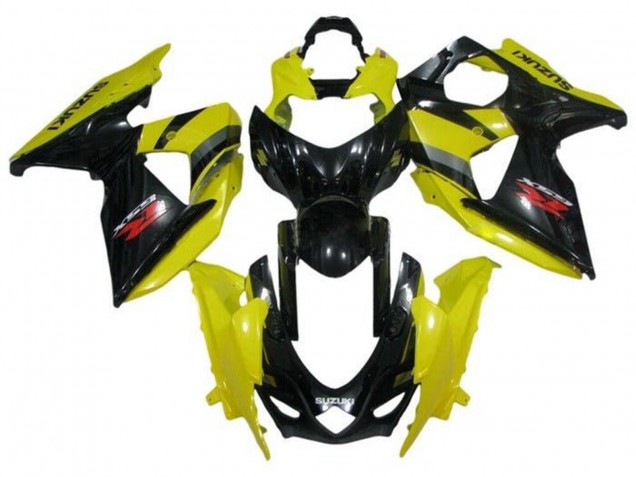 Jaune Noir Rouge Gris Carénage Moto Suzuki GSXR 1000 2009-2016