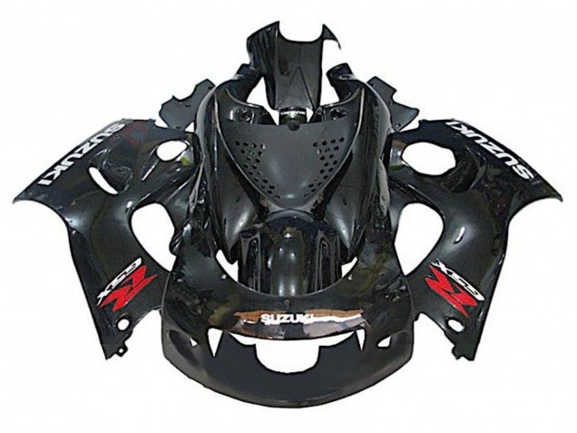 Noir Blanc Rouge Carénage Moto Suzuki GSXR 600 / GSXR 750 1996-2000