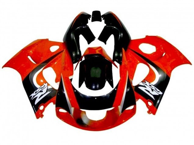 Rouge Noir Argent Carénage Moto Suzuki GSXR 600 / GSXR 750 1996-2000