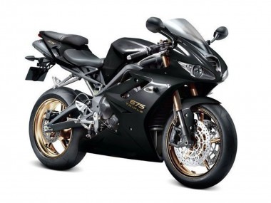 Noir Brillant Carénage Moto Triumph Daytona 675 Triple 2009-2012 Pas Chère