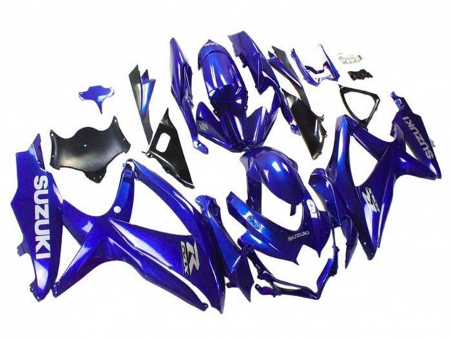 Bleu Carénage Moto Suzuki GSXR 600 / GSXR 750 2008-2010