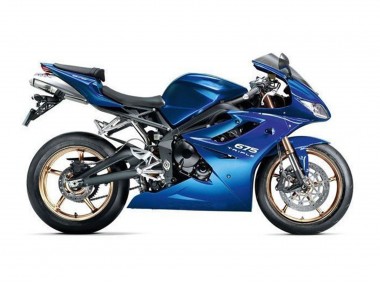 Bleu Carénage Moto Triumph Daytona 675 Triple 2009-2012 Pas Chère