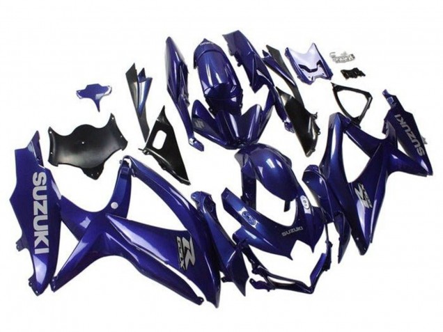 Violet Gris Carénage Moto Suzuki GSXR 600 / GSXR 750 2008-2010