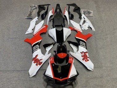 Blanc Rouge Noir GYTR Carénage Moto Yamaha YZF 1000 R1 2015-2019 Pas Chère