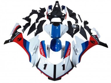 Blanc Bleu Rouge Noir Official Safety Carénage Moto Yamaha YZF 1000 R1 2015-2019 Pas Chère