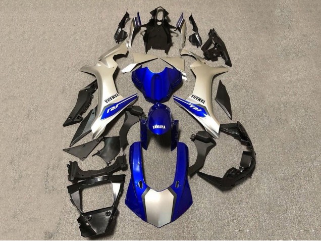 Argent Bleu Carénage Moto Yamaha YZF 1000 R1 2015-2019