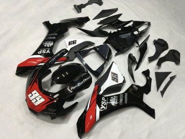 Noir Brillant Blanc Rouge ENEOS Motul YSP 99 Carénage Moto Yamaha YZF 1000 R1 2015-2019 Pas Chère