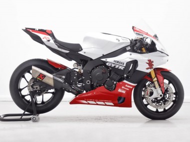 Blanc Rouge GYTR Carénage Moto Yamaha YZF 1000 R1 2020-2025 Pas Chère