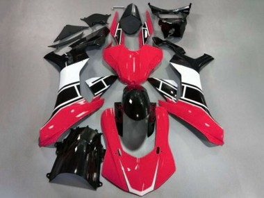 Rouge Blanc Noir Brillant Carénage Moto Yamaha YZF 1000 R1 2020-2025 Pas Chère