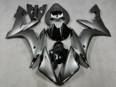 Argent Mat Noir Brillant Carénage Moto Yamaha YZF 1000 R1 2004-2006 Pas Chère