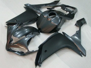 Argent Foncé Noir Mat Carénages Moto Yamaha YZF 1000 R1 2007-2008 Pas Chère