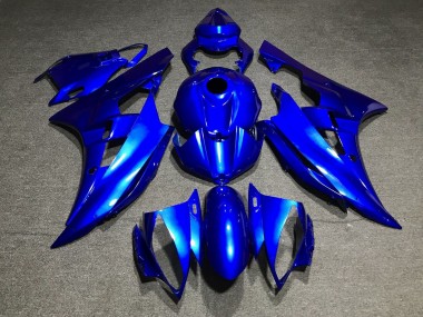 Bleu Carénages Moto Yamaha YZF R6 2006-2007 Pas Chère
