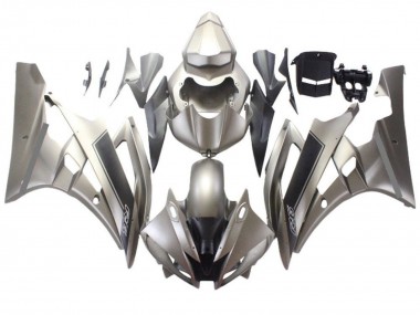 Argent Gris Carénage Moto Yamaha YZF R6 2006-2007 Pas Chère