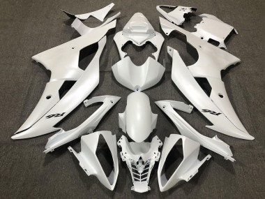 Blanc Perle Carénage Moto Yamaha YZF R6 2008-2016 Pas Chère