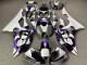 Blanc Violet Gris Noir Camouflage Carénage Moto Yamaha YZF R6 2008-2016